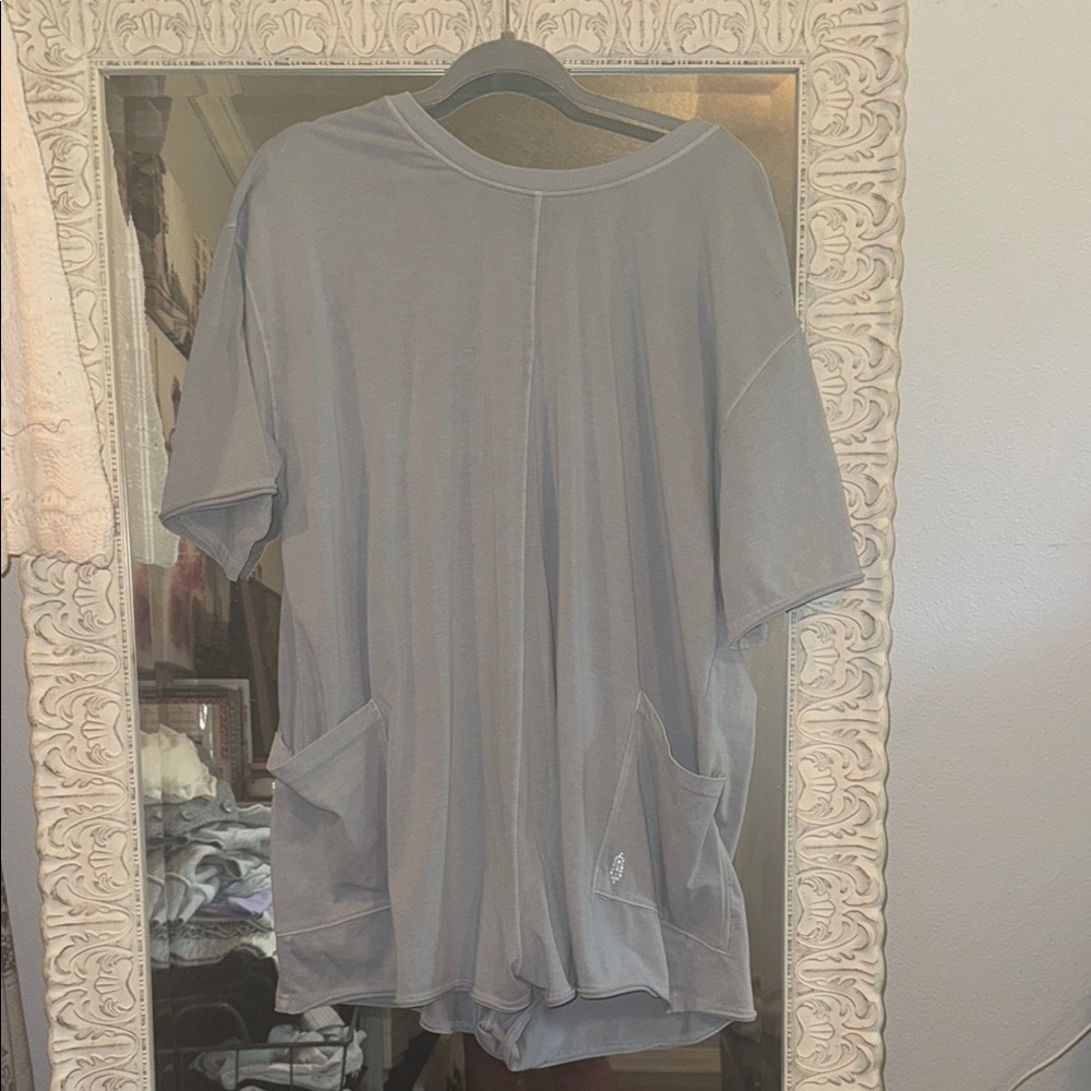 Free People Movement Hot Shot Tee Romper